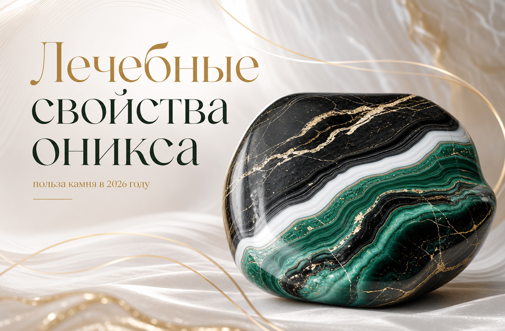 Лечебные свойства оникса: польза камня в 2026 году